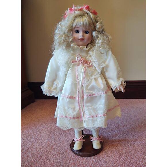 Playing Bride, Hamilton Collection by Maud Humphrey Bogart, Vintage - Picture 1 of 9